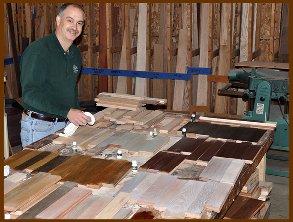 rod dyes hardwood