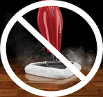 no steam for hardwood