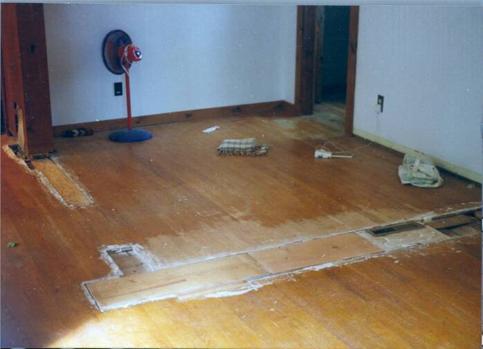 When to refinish your hardwood floor.