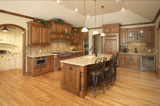 hardwood floor red birch