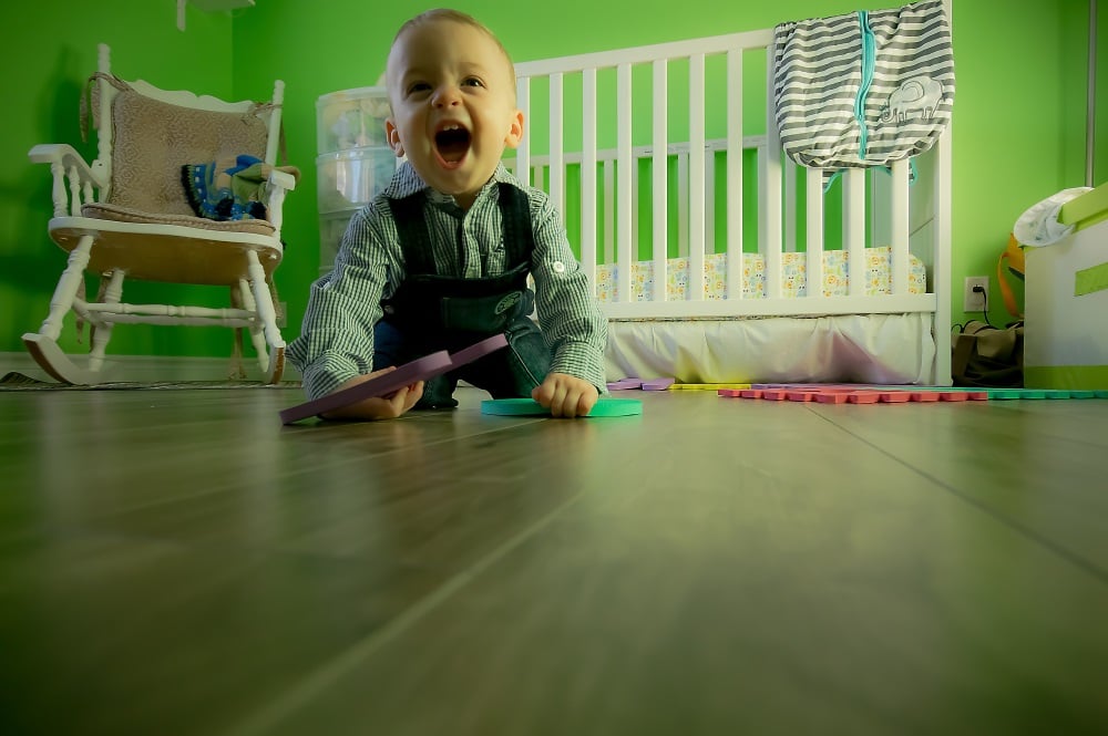 Young, rowdy children are a good reason to pay attention to the hardwood floor hardness on the Janka scale.