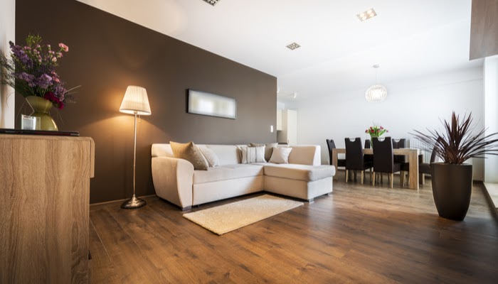 Hardwood floors with the most beautiful grain