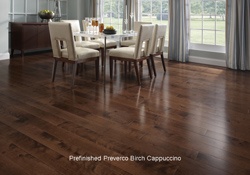 Prefinished Preverco Birch Cappuccino