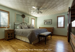 Maple Rustic Grade Bevel Edge Light Stain