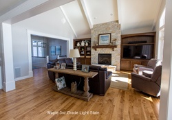 Maple 3rd Grade Light Stain