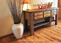 Maple Bevel Edge Light Stain