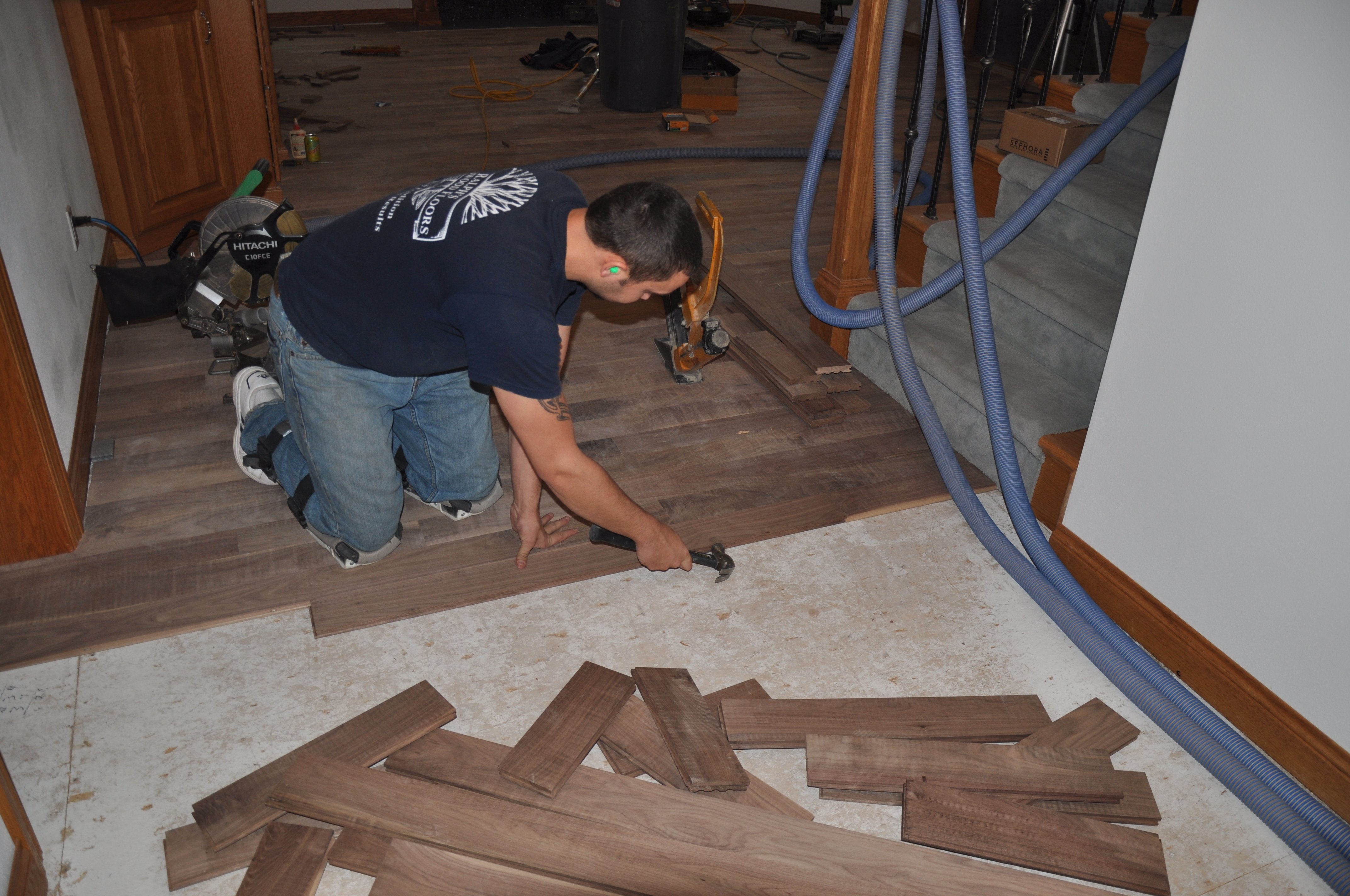 hardwood floor installation